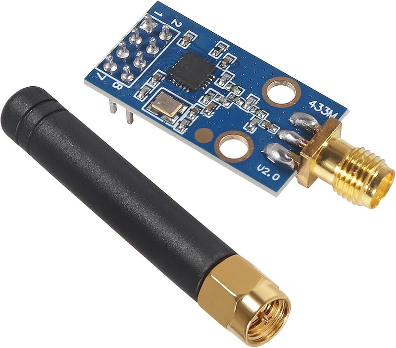 ACEIRMC CC1101 Wireless Module with SMA Antenna, 315/433/868/915MHZ, Zigbee, Wireless Transceiver Module for Arduino Raspberry Pi (4) - Image 5